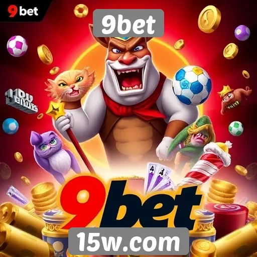 Variedade de jogos disponíveis no site 9bet